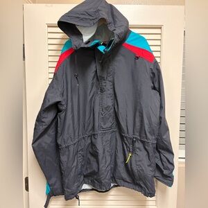 Vintage REI Ultrex Waterproof Jacket XL 90s Colorblock Gorpcore Hiking Outdoor